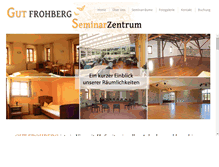 Tablet Screenshot of gutfrohberg.de
